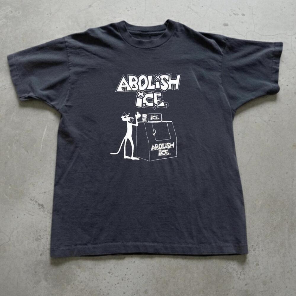 Abolish Ice Black T-Shirt